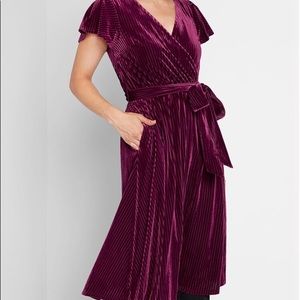 ModCloth Velvet Midi Dress